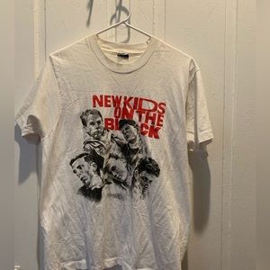 Vintage New Kids on the Block concert tee, adult size large.